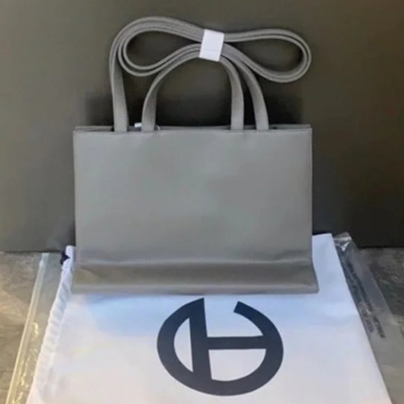 Telfar Medium Grey Shopping Bag - Picture 2 of 4